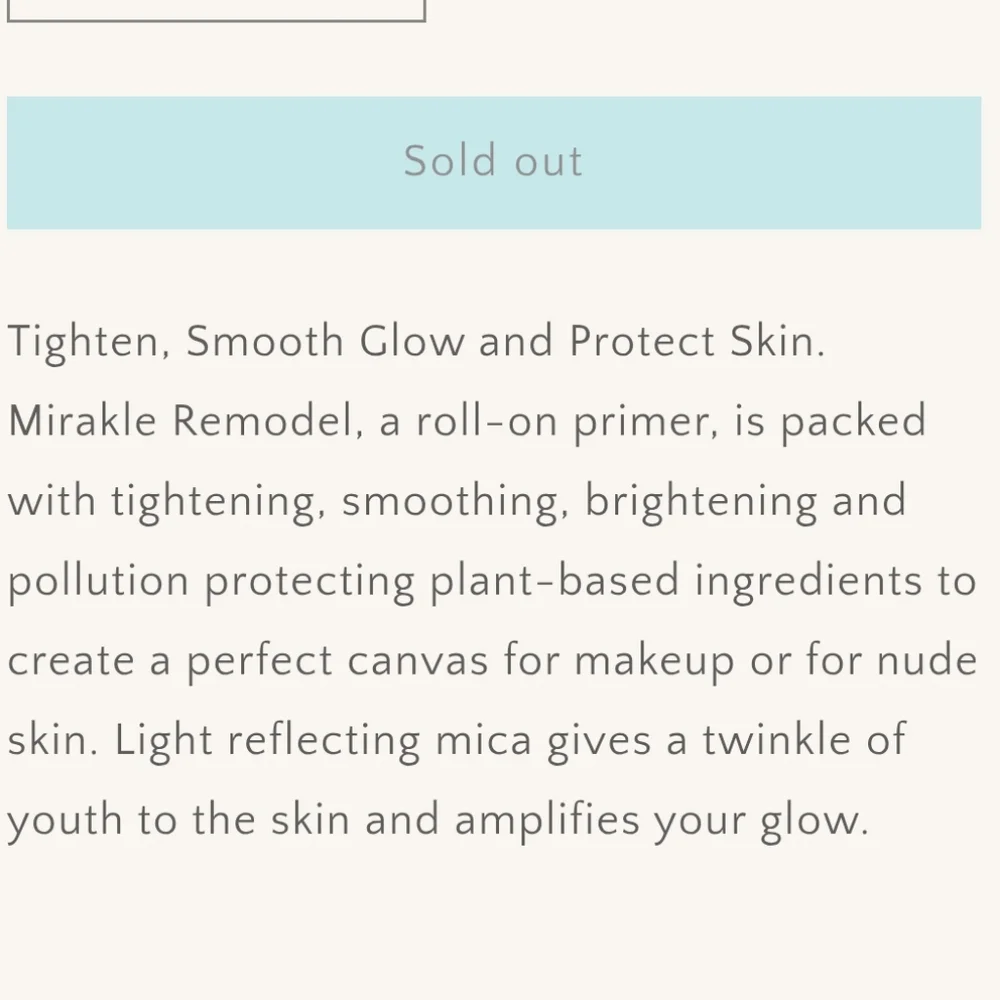The Better Skin Co please see